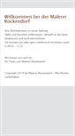Mobile Screenshot of maler-roeckendorf.de
