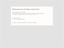Tablet Screenshot of maler-roeckendorf.de